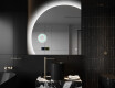 Espejo LED Media Luna Moderno - Iluminación de Estilo para Baño X221 #10