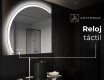 Espejo LED Media Luna Moderno - Iluminación de Estilo para Baño X222 #7