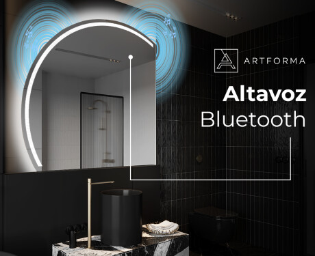 Espejo Con Altavoz Bluetooth Para Baño