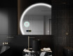 Espejo LED Media Luna Moderno - Iluminación de Estilo para Baño X223 #10