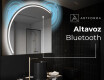 Espejo LED Media Luna Moderno - Iluminación de Estilo para Baño X223 #5