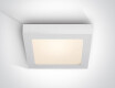THEMELO, lámpara de techo de 15 W, 4000 K, IP40, negra