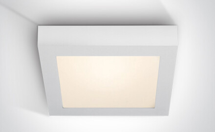 MORFI, lámpara de techo de 22 W, 3000 K, IP40, blanca
