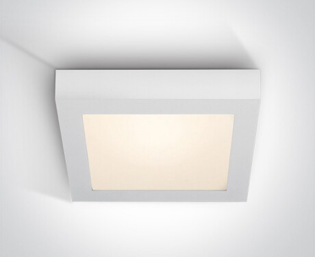 MORFI, lámpara de techo de 22 W, 3000 K, IP40, blanca