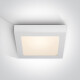 MORFI, lámpara de techo de 22 W, 3000 K, IP40, blanca #1
