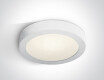 MORFI 2, lámpara de techo, 30 W, 3000 K, IP40, blanco