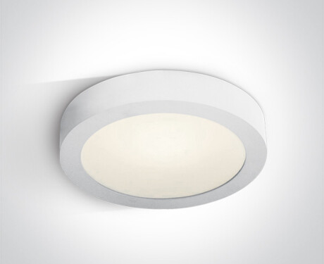 MORFI 2, lámpara de techo, 30 W, 3000 K, IP40, blanco