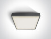 PIRNARI EA, lámpara de techo 2x12 W, E27, IP65, blanco