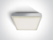 PIRNARI E, lámpara de techo de 12 W, E27, IP65, gris