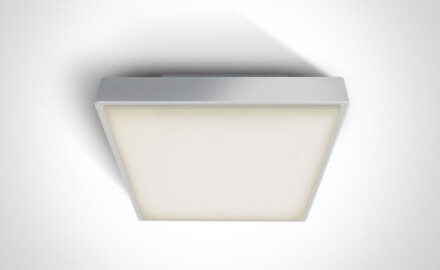 PIRNARI E, lámpara de techo de 12 W, E27, IP65, gris