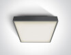 PIRNARI E, lámpara de techo de 12 W, E27, IP65, blanca