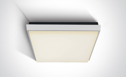 Lámpara de techo STAMATA de 25 W, 3000 K, IP54, color antracita