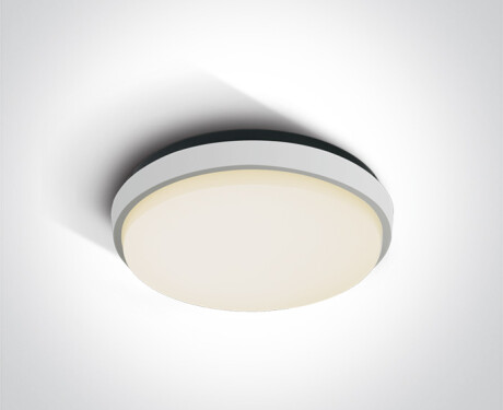 FASIDERI, lámpara de techo de 20 W, 3000 K, IP54, color antracita