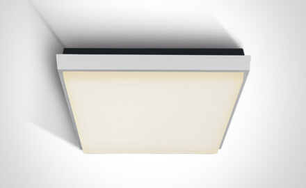 STAMATA 2, lámpara de techo de 30 W, 3000 K, IP54, antracita
