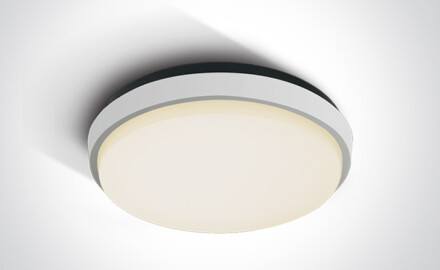 FASIDERI 2, lámpara de techo, 30 W, 3000 K, IP54, antracita