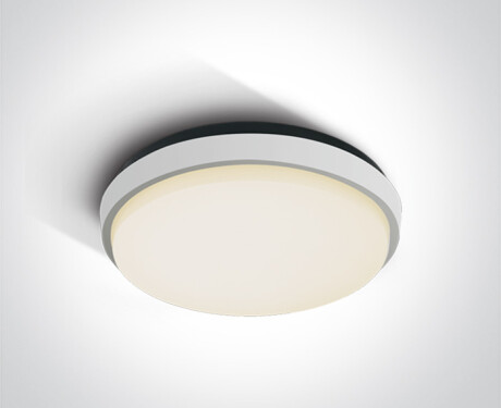 FASIDERI 2, lámpara de techo, 30 W, 3000 K, IP54, antracita