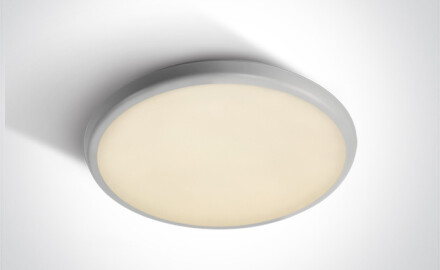STAMATA 2, lámpara de techo, 30 W, 3000 K, IP54, blanco
