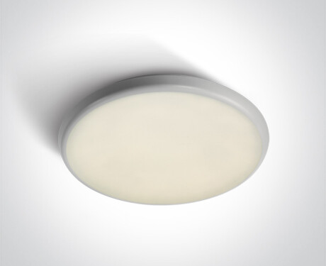 LIVISI, lámpara de techo de 18 W, 3000 K, IP54, blanca