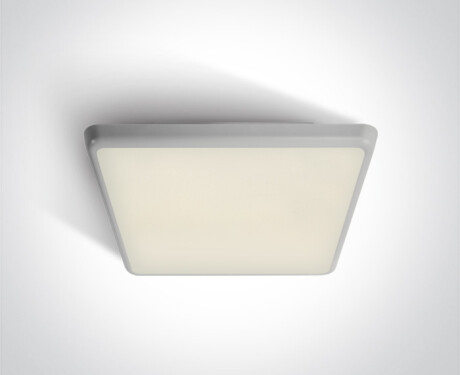 LIVISI, lámpara de techo de 25 W, 4000 K, IP54, blanca