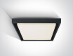 Lámpara de techo MOULKI de 30 W, 3000 K, IP54, blanca