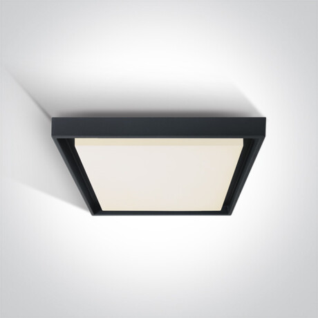 Lámpara de techo MOULKI de 30 W, 3000 K, IP54, blanca #1