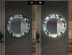 Espejos redondo decorativos grandes de pared para recibidor - ball #7