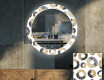 Espejos decorativos redondo salón con LED - donuts #1