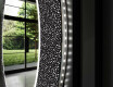 Redondo espejo baño decorativos con luz LED - dotts #11