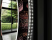 Espejo con luces salon decorativos - dandelion #11