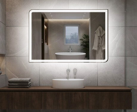 Espejo de baño con luz LED incorporada L146