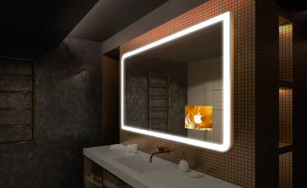 Espejo de baño con luz LED incorporada L146