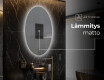 Espejo ovalado baño con luz L226 - Vertical #8