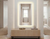 Espejos LED entrada grandes de pared L01