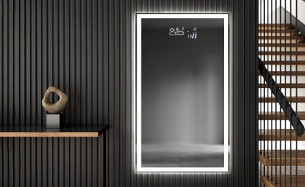 Espejos LED entrada grandes de pared L01