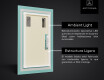 Espejo habitacion con luz LED L11 #3