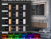 Espejo habitacion con luz LED L12 #10