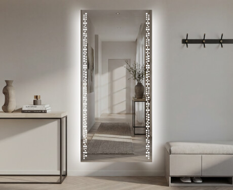 Espejos LED entrada grandes de pared L38