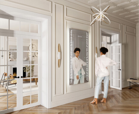 Espejos LED entrada grandes de pared L38 #5