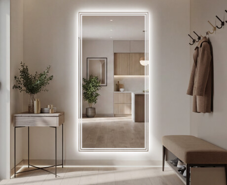 Espejo habitacion con luz LED L57