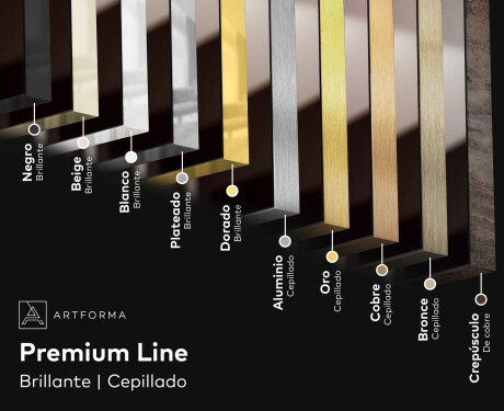 Espejos LED entrada grandes de pared L49 #5