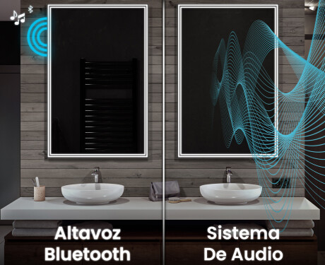 Espejos grandes de pared para recibidor L57 #7