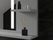 Espejo con LED baño con estante L02 #6