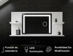 Espejo con LED baño con repisa L11 #7