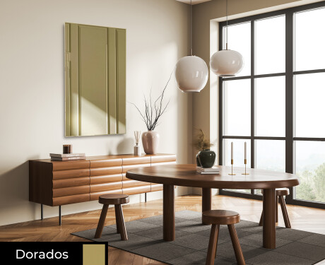 Rectangulares espejos de colores decorativo  de pared L170 #8