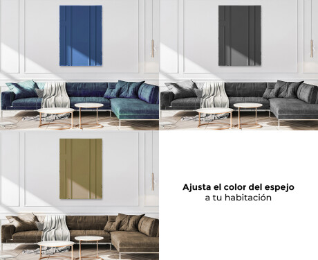 Rectangulares espejos de colores decorativo  de pared L170 #10