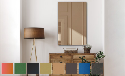 Rectangulares espejos de colores decorativo  de pared L170