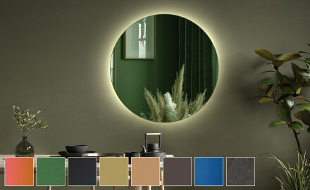 Redondos modernos espejo decorativos L175