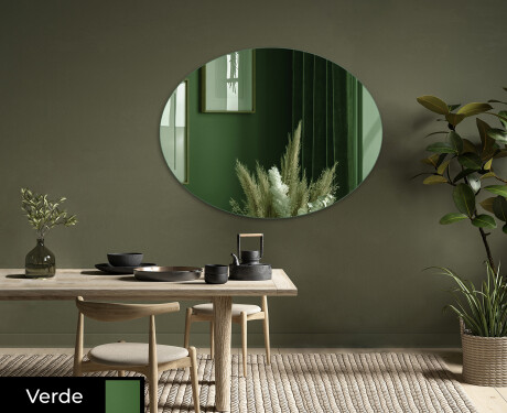 Ovalados modernos espejo decorativos L178