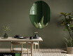 Ovalados espejos de colores decorativo  de pared L179