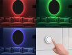 Ovalados espejos de colores decorativo  de pared L179 #11